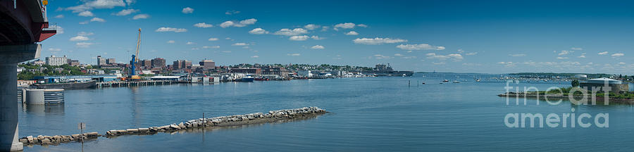 Portland Harbor Photograph by David Bishop