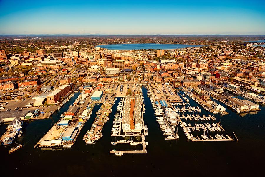 Portland Harbor Photograph by Mountain Dreams | Fine Art America