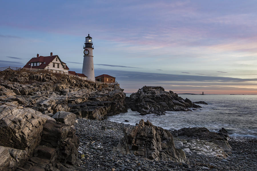Portland Head Light December 2015 Photograph by Colin Chase