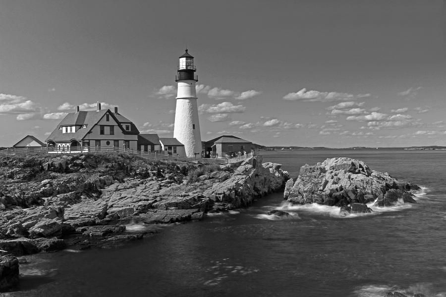 Portland Light of Maine Photograph by Juergen Roth