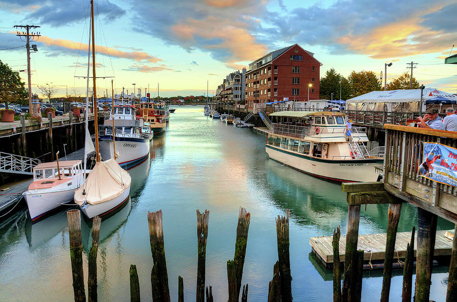 Portland Maine Photograph by Wendell Ward