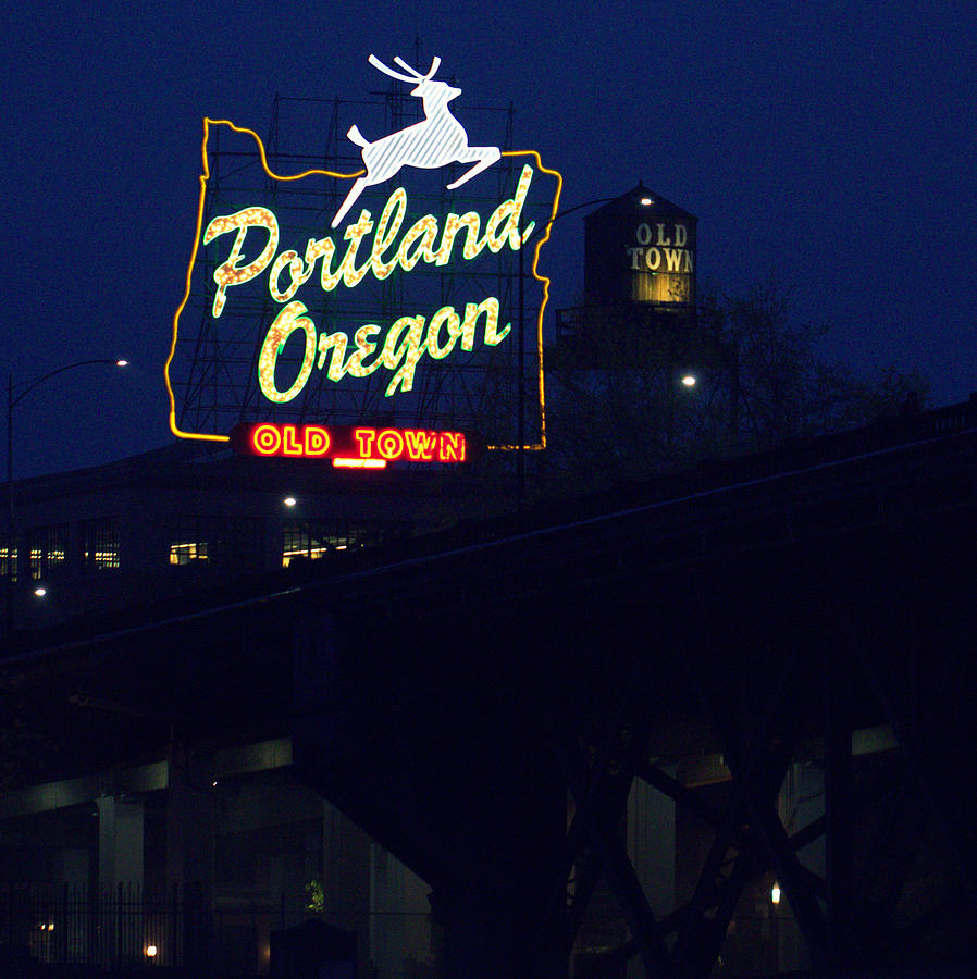 Portland Oregon Old Town Photograph by Joseph Skompski - Pixels