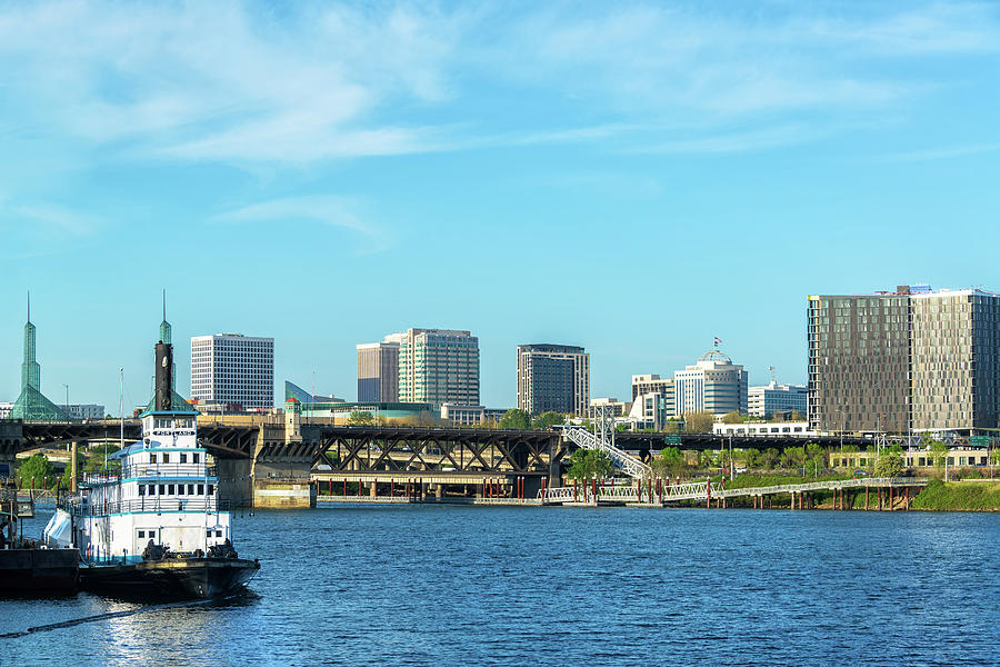 Portland, Oregon Waterfront Photograph by Jess Kraft - Fine Art America