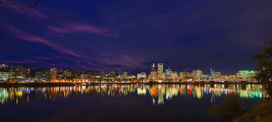 Portland Panorama Photograph by John Christopher