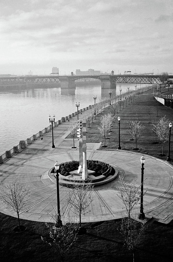 Portland Riverfront Photograph by Frank DiMarco