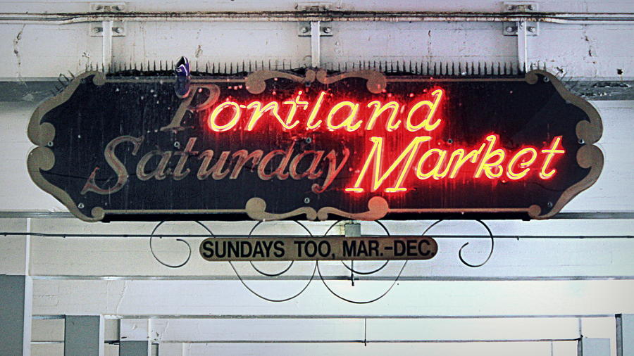 Portland Saturday Market Photograph by Joseph Skompski