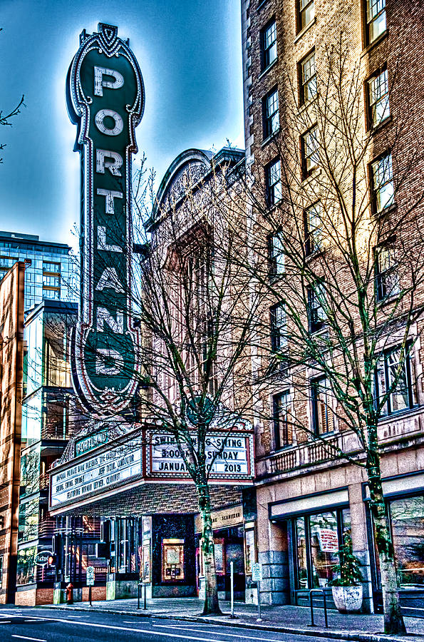 Portland Theater - Oregon Photograph by Spencer McDonald