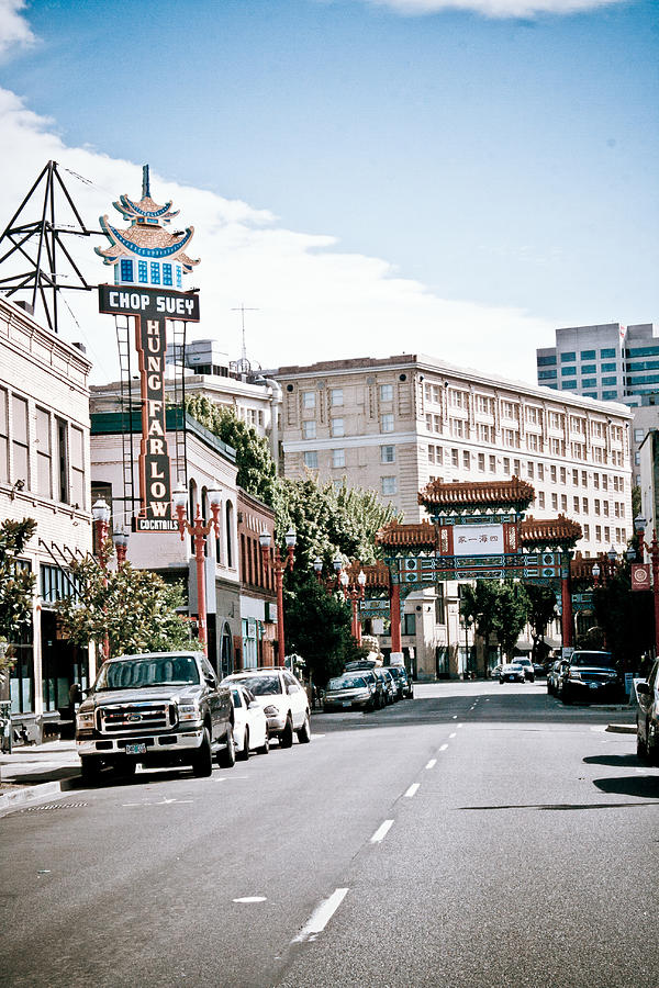 Portlands Old Town Chinatown Photograph by Robert J Caputo - Pixels