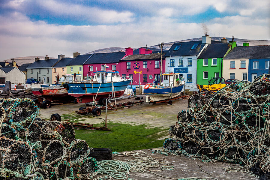 Nature Photograph - Portmagee Harbor by W Chris Fooshee