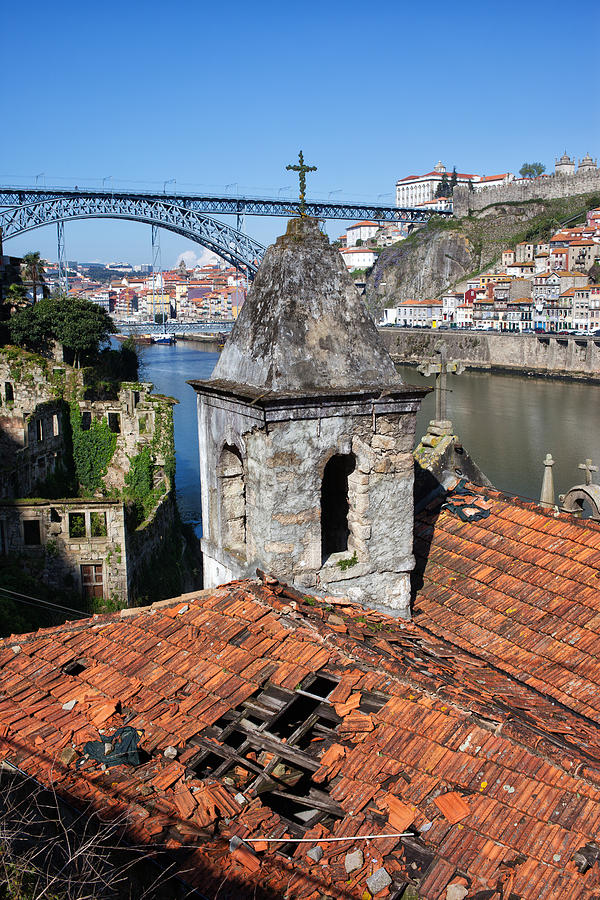 Porto and Gaia Picturesque Urban Scenery in Portugal Photograph by Artur Bogacki