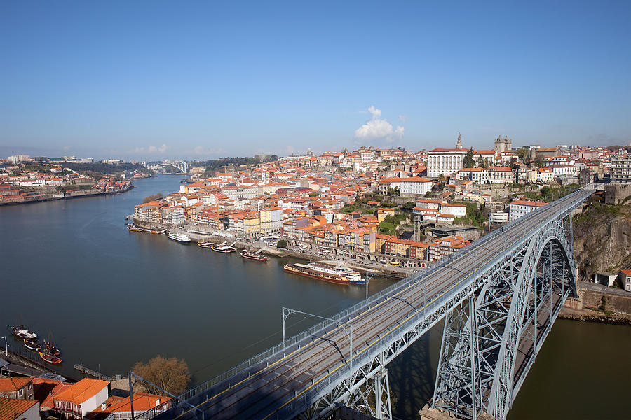 Porto Cityscape in Portugal Photograph by Artur Bogacki