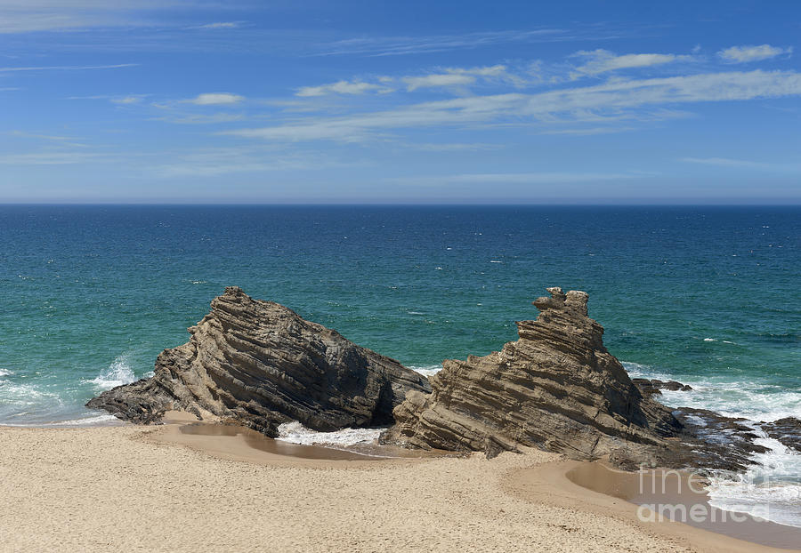 Porto Covo rocks Photograph by Mikehoward Photography