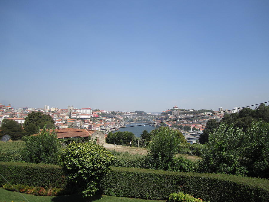 Porto Hilltop Panorama Portugal Photograph by John Shiron