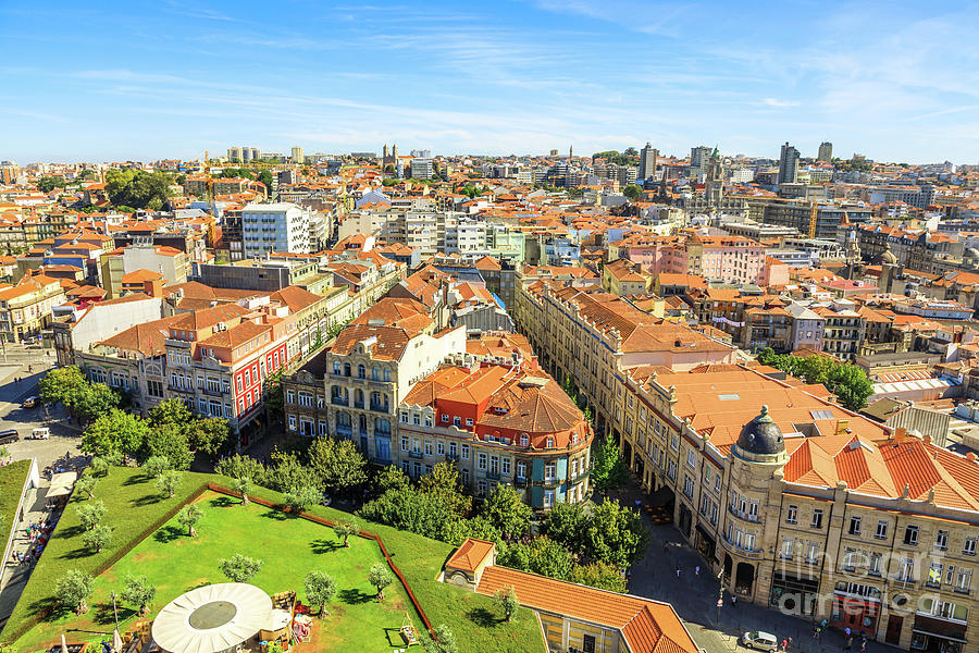 Porto panorama skyline Photograph by Benny Marty