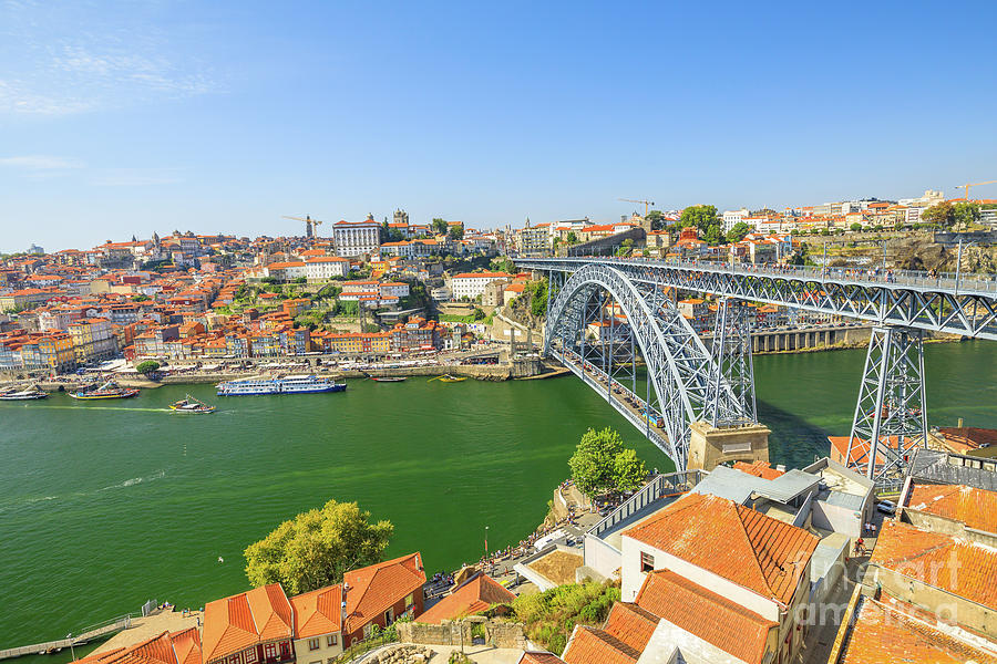 Porto Portugal skyline Photograph by Benny Marty