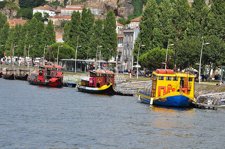 Porto Tugs Photograph by Allan Rothman