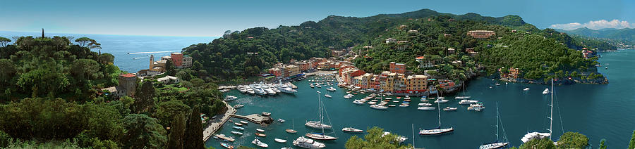 Portofino Italy #1 Photograph by Al Hurley