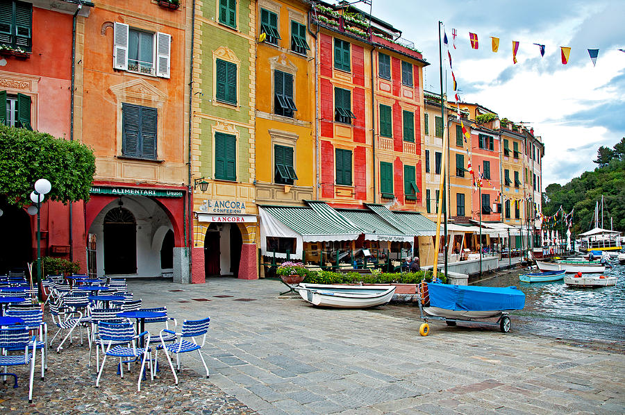 Portofino at Rest - Portofino, Italy Photograph by Denise Strahm