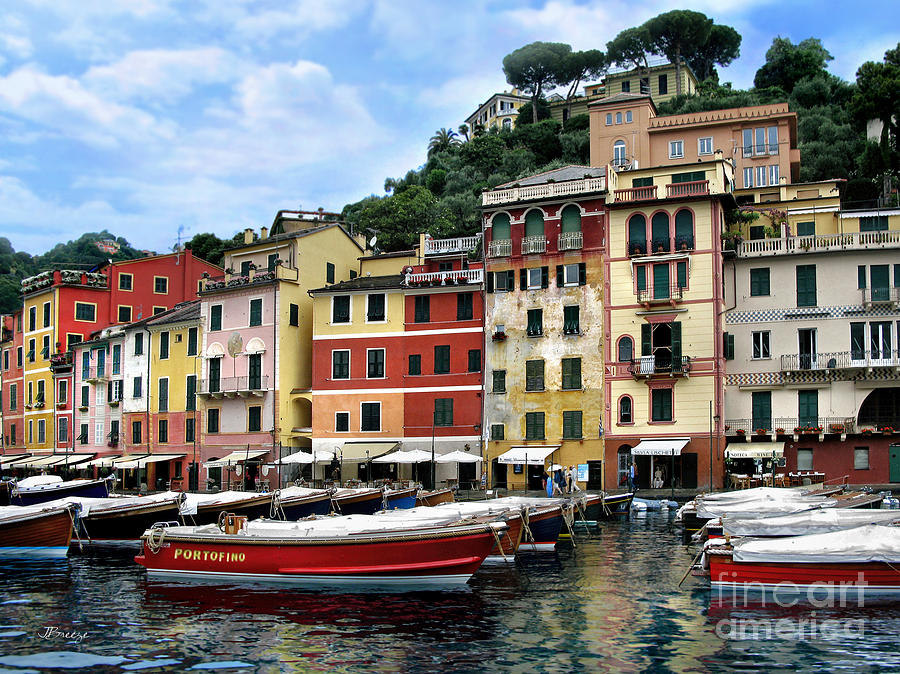 Portofino. Italy Photograph by Jennie Breeze