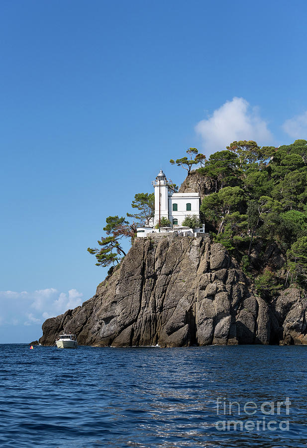 Portofino Lighthouse Photograph by John Greim - Fine Art America