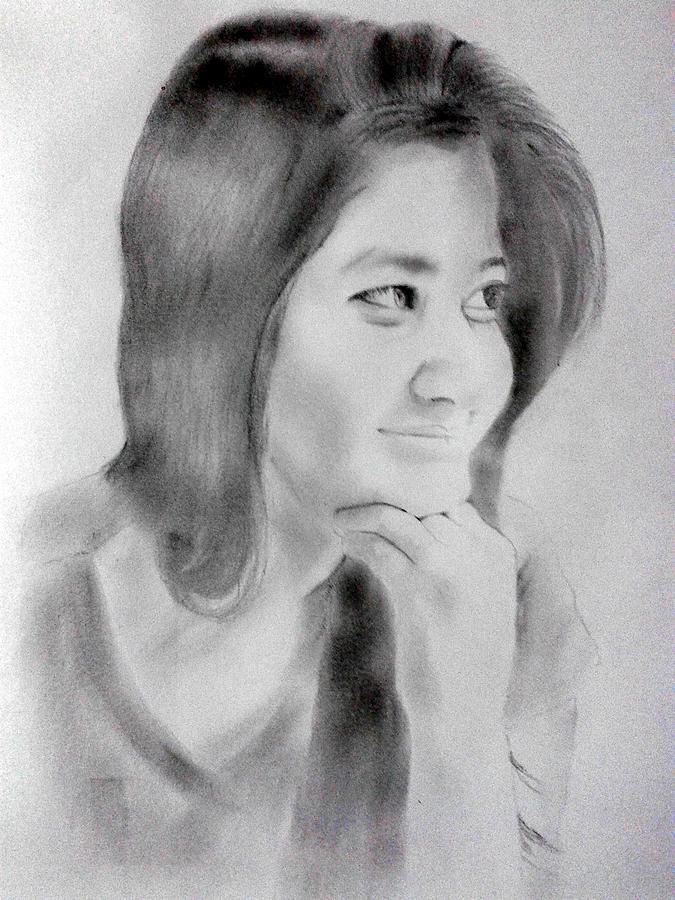 Portrait 8 Drawing by Debraj Garai | Fine Art America