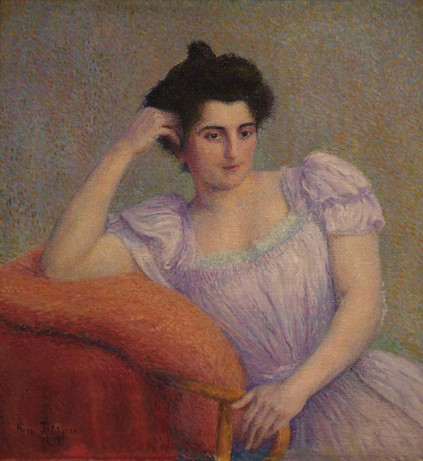 Portrait De Madame Marthe Painting