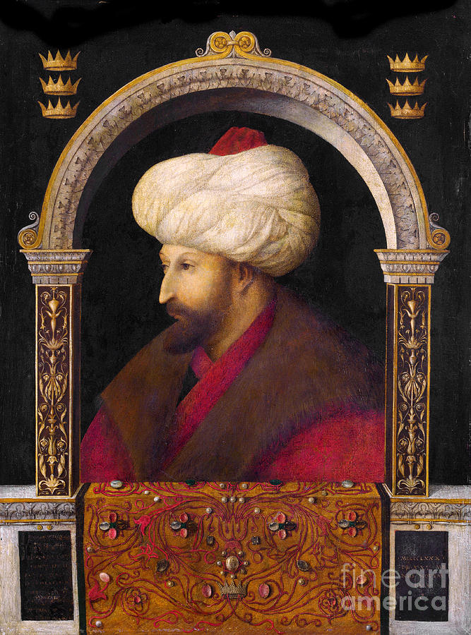 Portrait Fatih Sultan Mehmed Painting by Celestial Images
