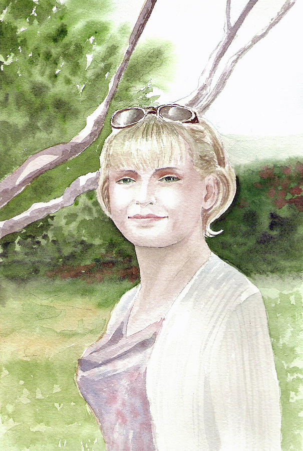 Portrait Painting by Irina Sztukowski