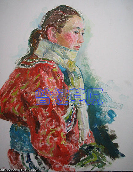 Portrait Painting by Ji-qun Chen