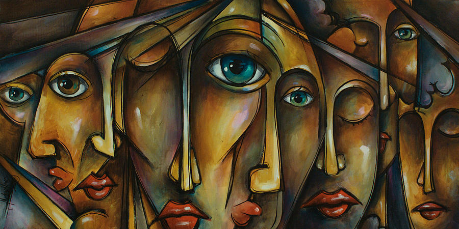 Portrait Painting by Michael Lang