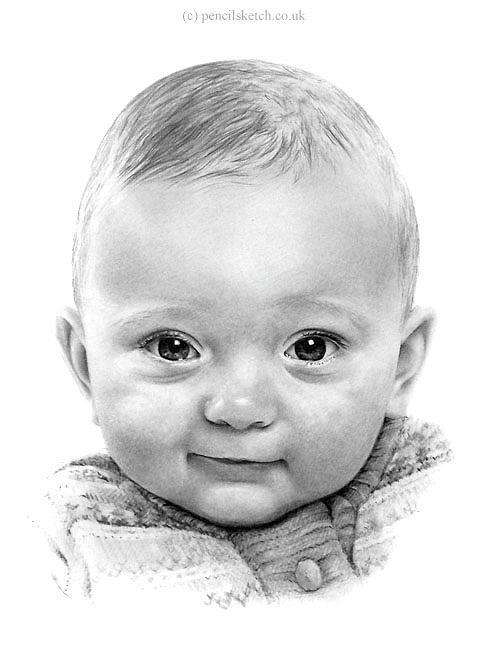 3,000+ Baby Face Sketch Pictures
