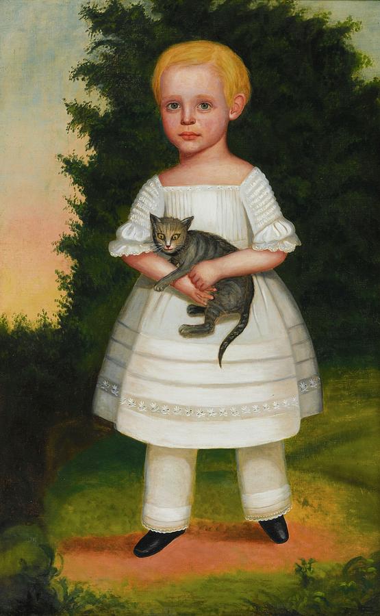 Portrait Of A Boy Painting by Joseph Goodhue - Fine Art America