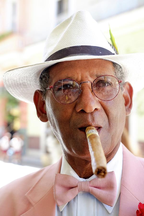 Portrait of a Cuban man Photograph by Simon Holmes | Fine Art America