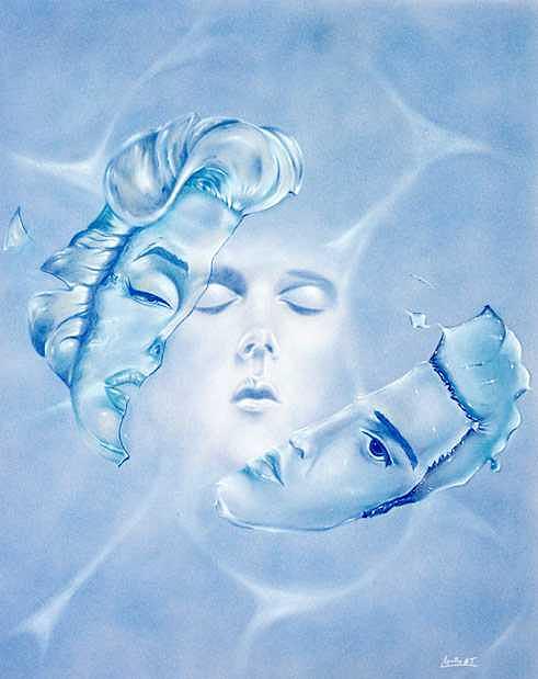 Marilyn Monroe Painting - Portrait of a Fading Dream One IMMATERIALITY by Apollo GT Marilyn Monroe Painting - Portrait of a Fading Dream One IMMATERIALITY by Apollo GT