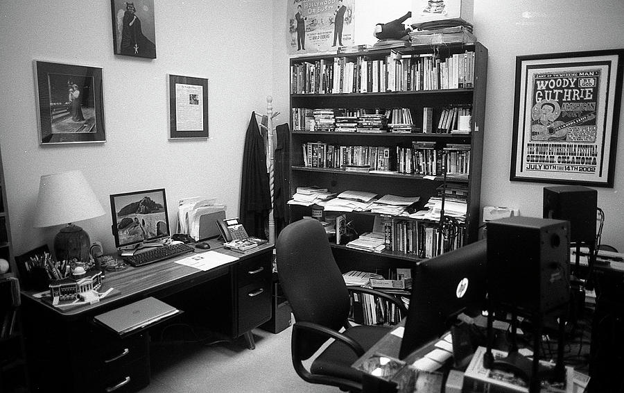 Portrait of a Film/TV Professors Office Photograph by Jeremy Butler