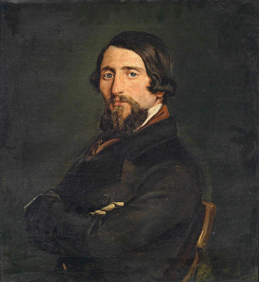Portrait of a Gentleman Painting by Francesco Hayez