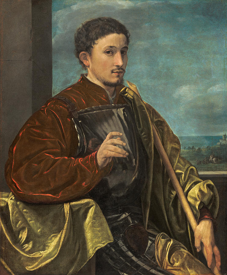 Portrait of a Knight Painting by Giovanni Gerolamo Savoldo