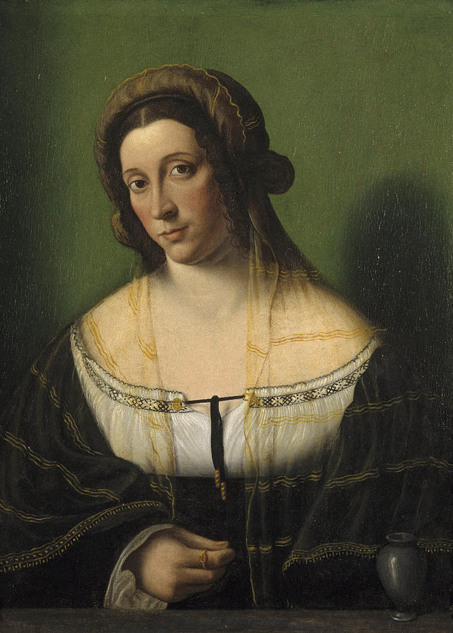 Portrait of a Lady as Mary Magdalen Painting by Bartolomeo Veneto