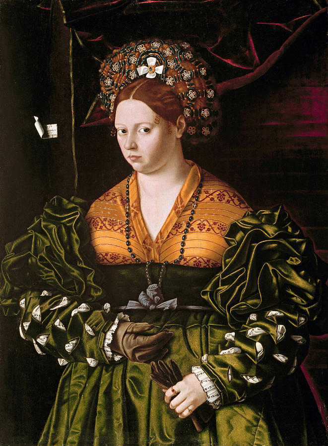 Portrait of a Lady Painting by Bartolomeo Veneto
