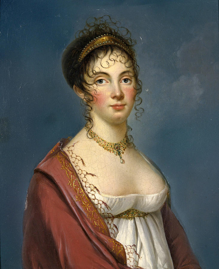 Portrait of a Lady Painting by Circle of Francois Gerard