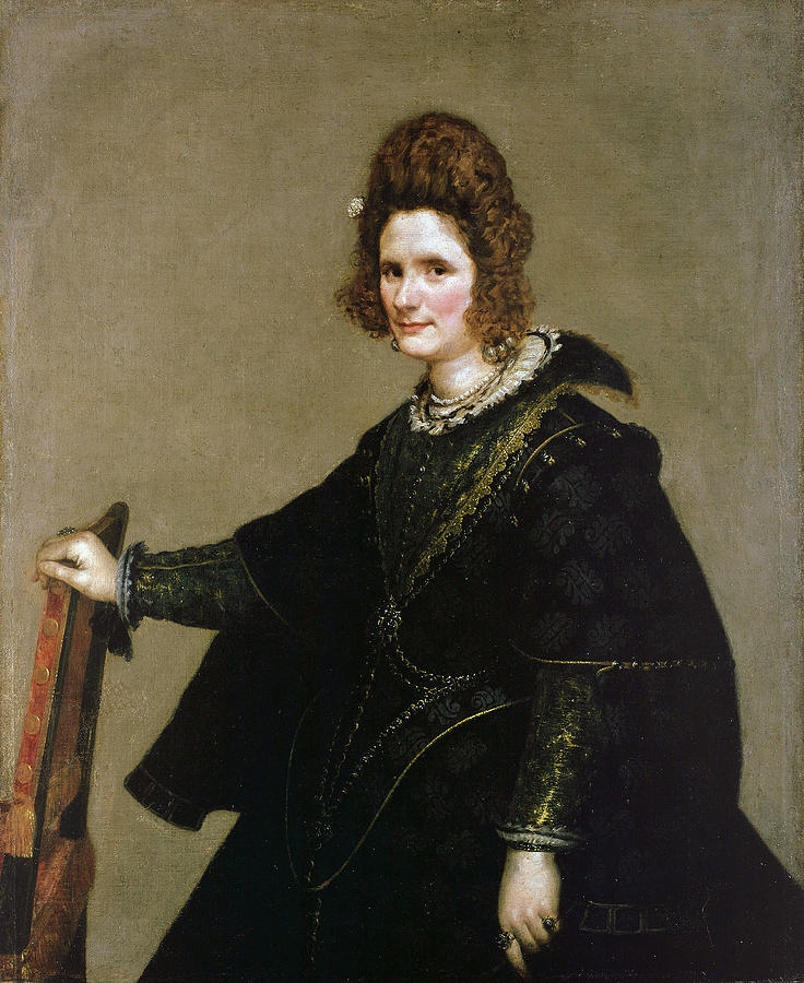 Portrait of a Lady Painting by Diego Velazquez | Fine Art America