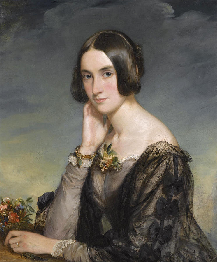 Portrait of a Lady Painting by Francis Grant
