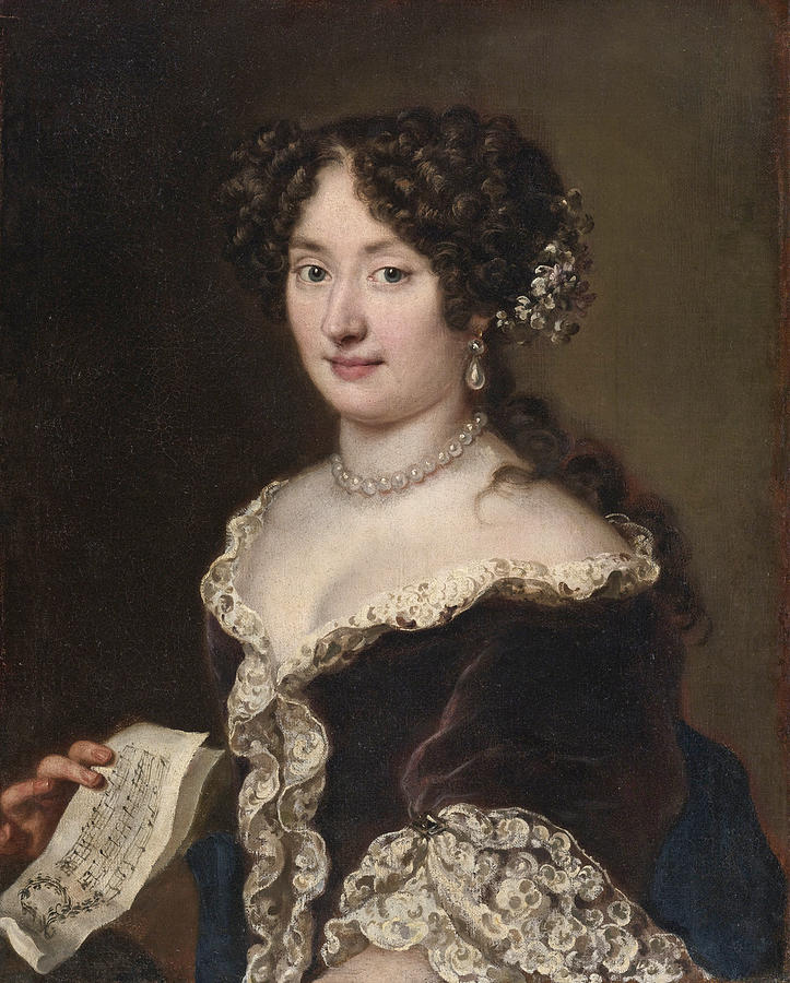 Portrait of a Lady Painting by Jacob Ferdinand Voet