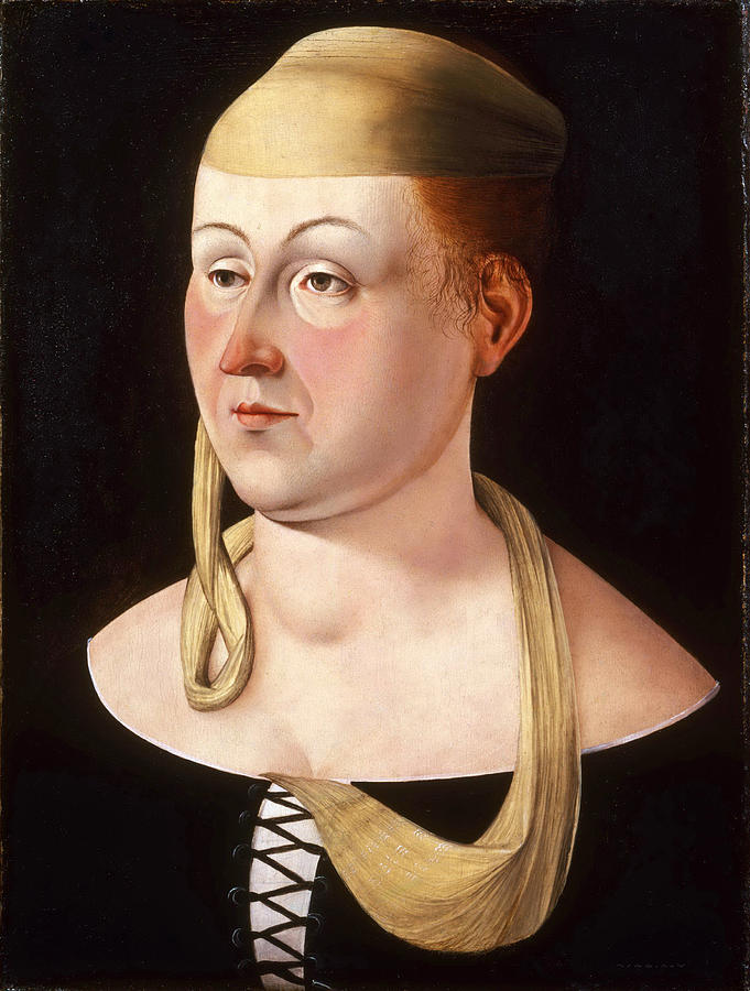 Portrait of a Lady Painting by Jacometto Veneziano