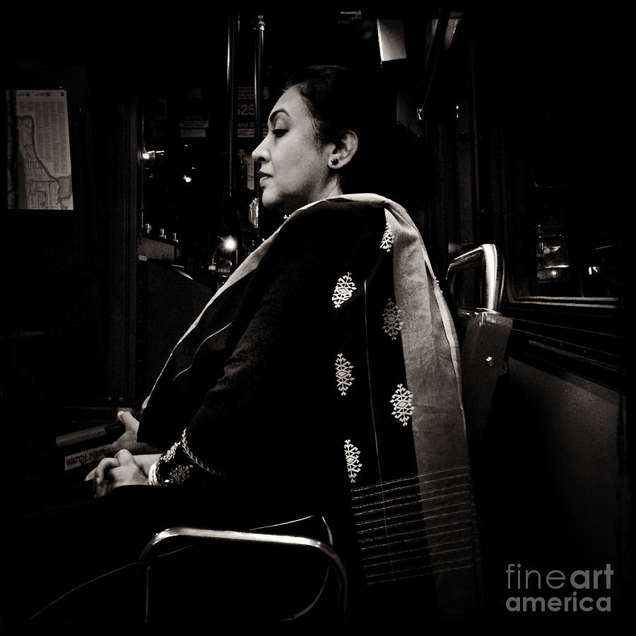 Transportation Photograph - Portrait of a Lady by Miriam Danar