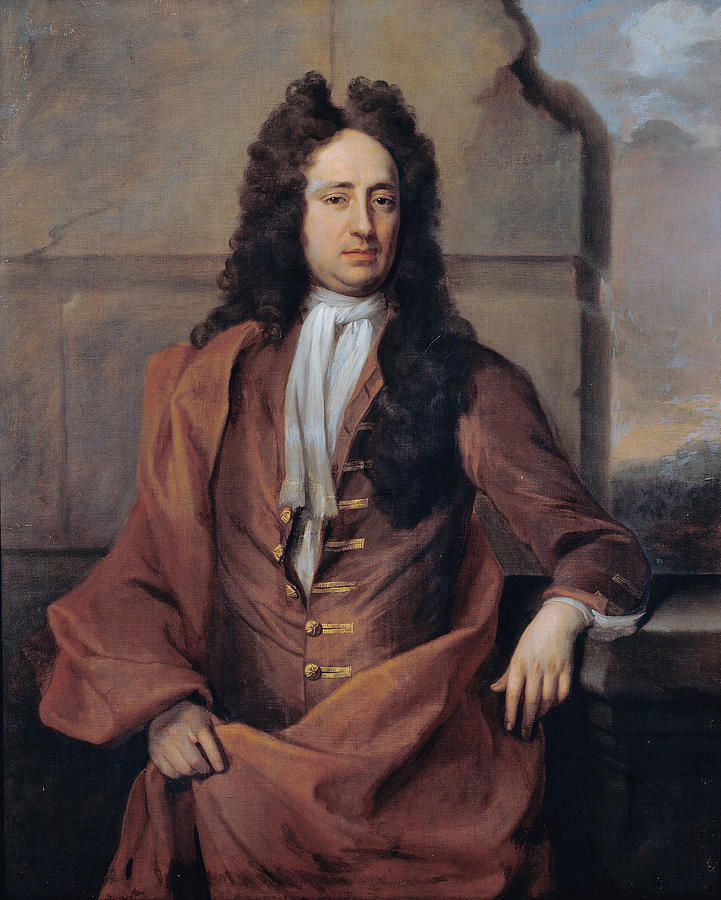 Portrait of a Man Painting by Michael Dahl