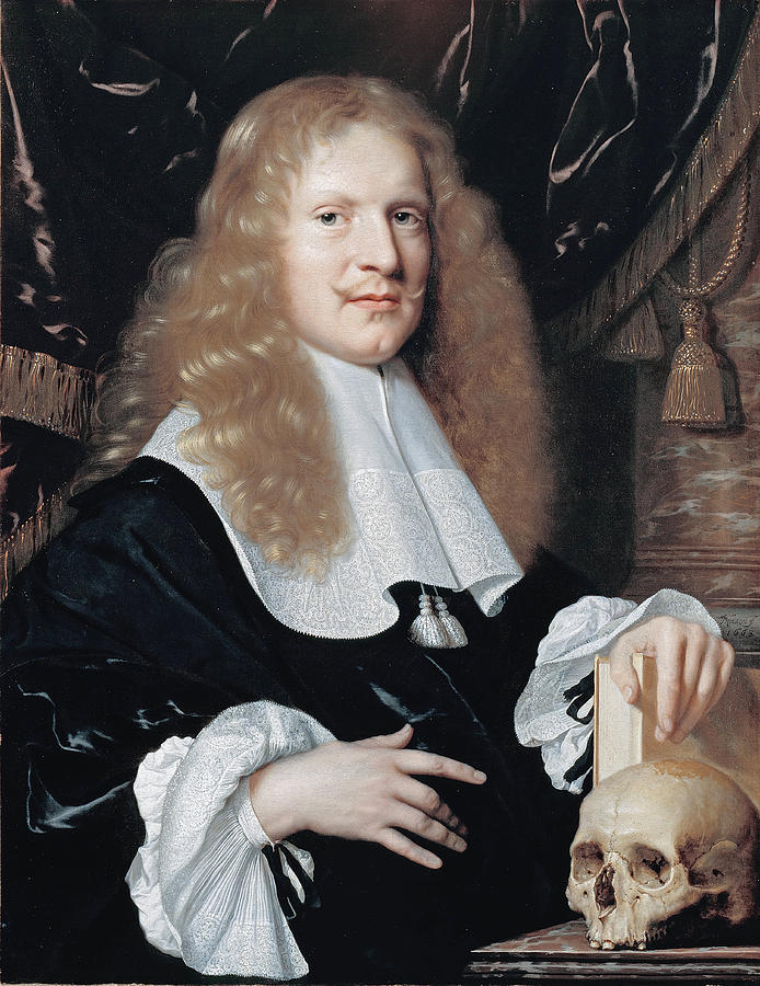 Portrait of a Man Painting by Pieter Nason