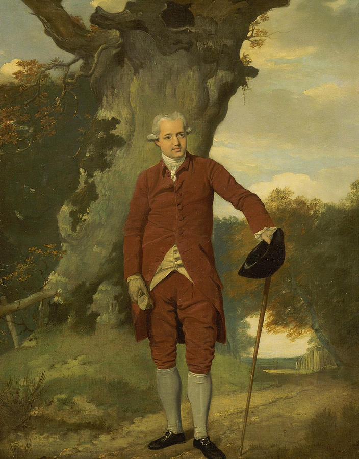 Portrait of a Man, Possibly Mr. Barclay Painting by Francis Wheatley