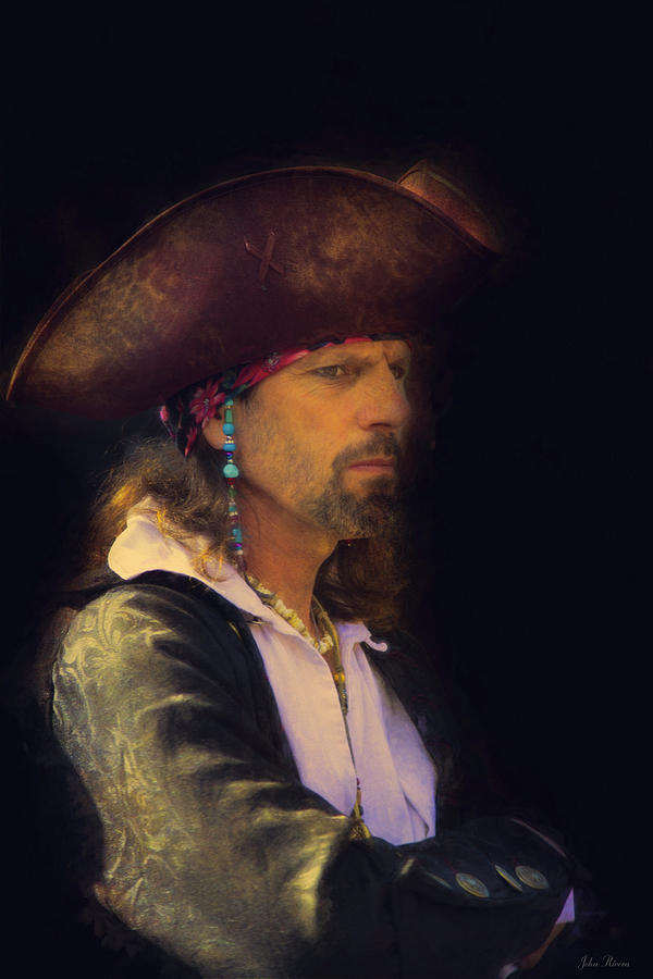 Portrait of a Pirate Photograph by John Rivera