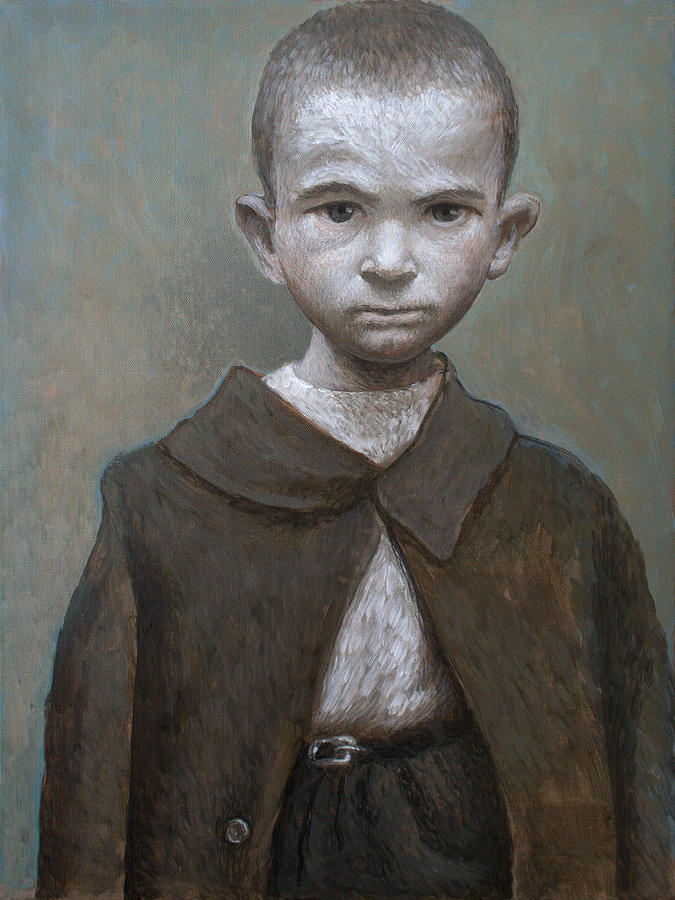 Portrait of a poor boy. by Ilir Pojani